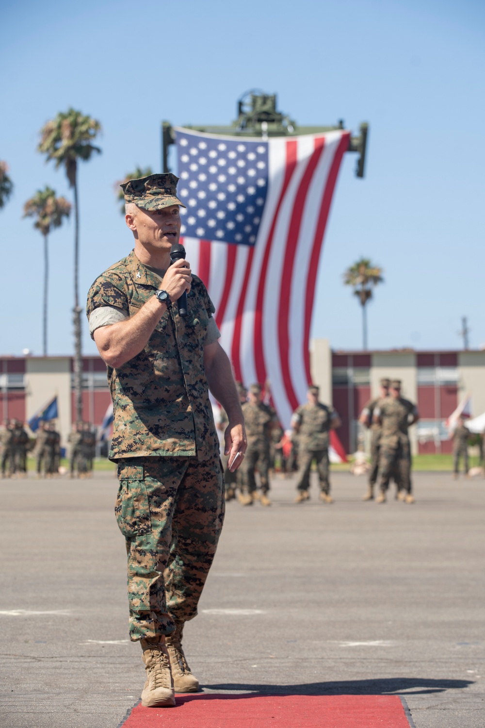 11th Marine Expeditionary Unit Change of Command Ceremony