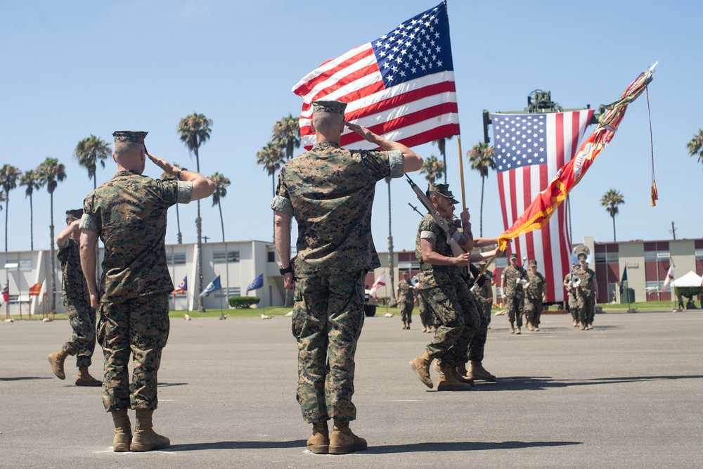 11th Marine Expeditionary Unit Change of Command Ceremony