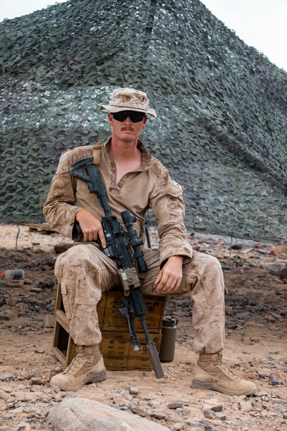 Mississippi Marine follows in his Father's footsteps