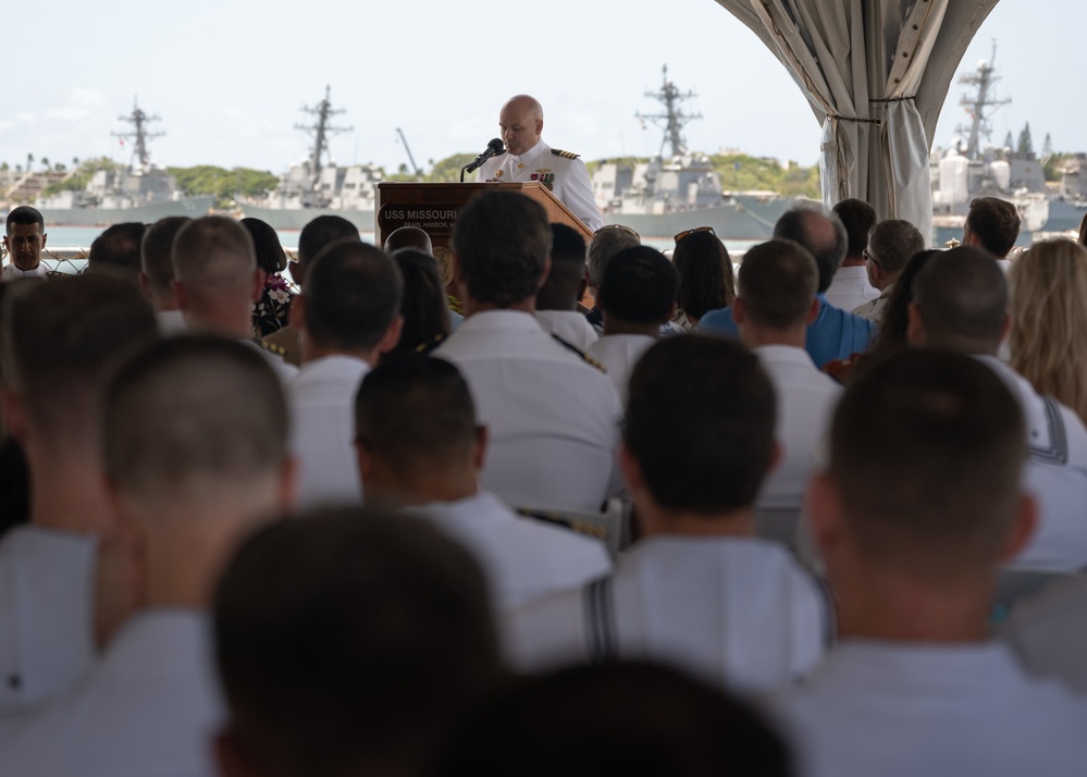 Commander, Submarine Squadron Change of Command