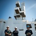 USS Carl Vinson (CVN 70) Sailors Work in Port