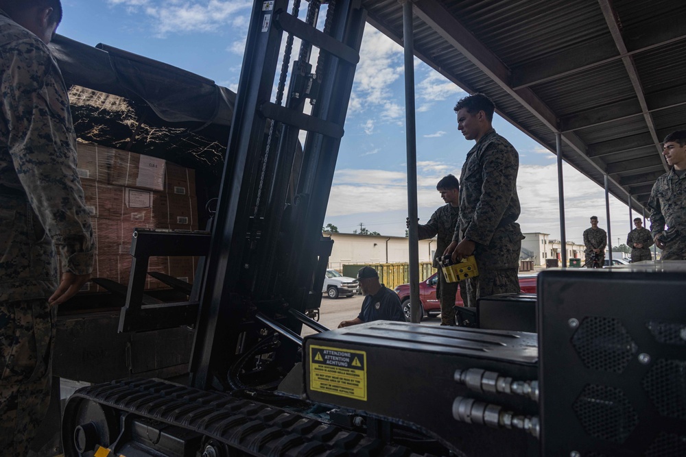 Combat Logistics Battalion 8 utilizes experimental platforms during Technology Operational Experimentation Exercise 2022