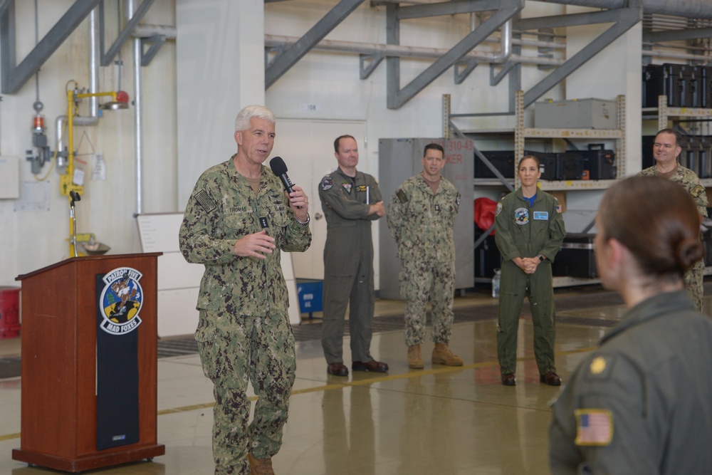 C7F Visits Kadena Air Base