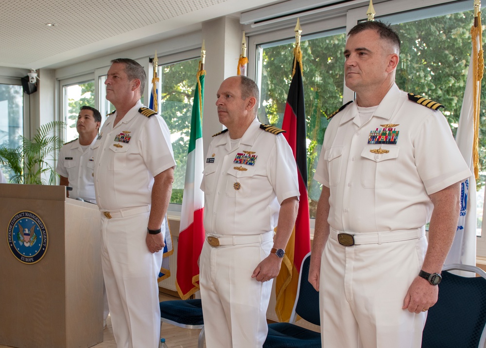 DCMA-Europe Change of Command