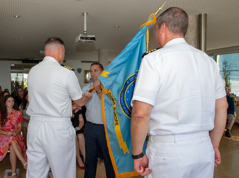 DCMA-Europe Change of Command