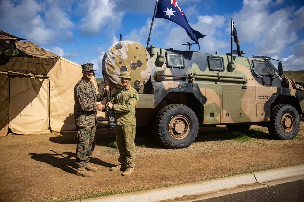Partner Nations Exchange Gifts during RIMPAC 2022