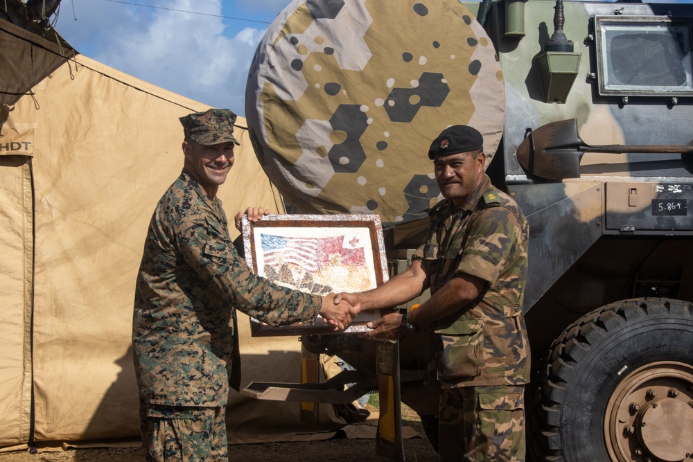 Partner Nations Exchange Gifts during RIMPAC 2022