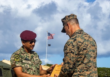 Partner Nations Exchange Gifts during RIMPAC 2022