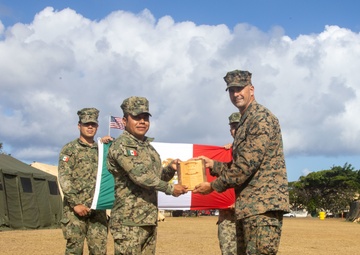 Partner Nations Exchange Gifts during RIMPAC 2022