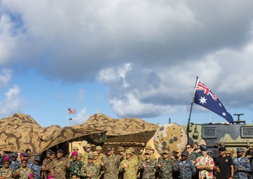 Partner Nations Exchange Gifts during RIMPAC 2022