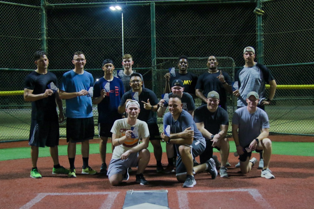 35th Infantry Division Morale Boosting Kickball Game