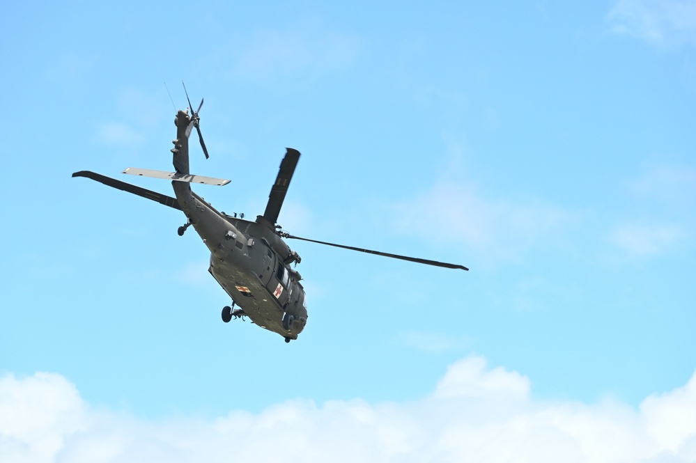 Transporting of Simulated Casualties to HADR Camp