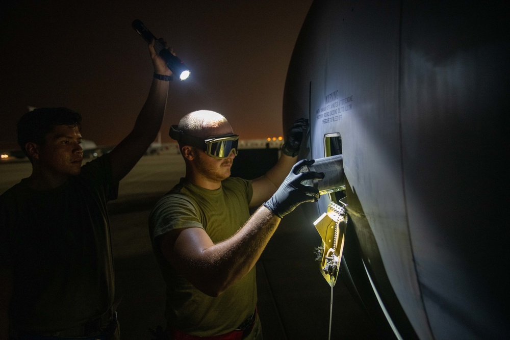 Maintainers Keep the Mission Flying Day and Night