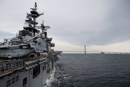 Kearsarge Transits the Danish Straits