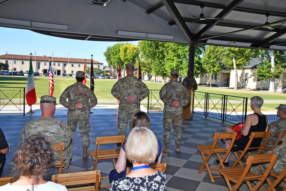 Public Health Activity – Italy Change of Command Ceremony
