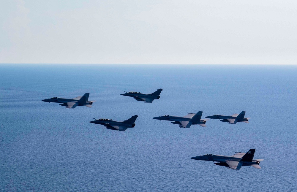 The Harry S. Truman Carrier Strike Group is on a scheduled deployment in the U.S. Naval Forces Europe area of operations, employed by U.S. Sixth Fleet to defend U.S., allied and partner interests.