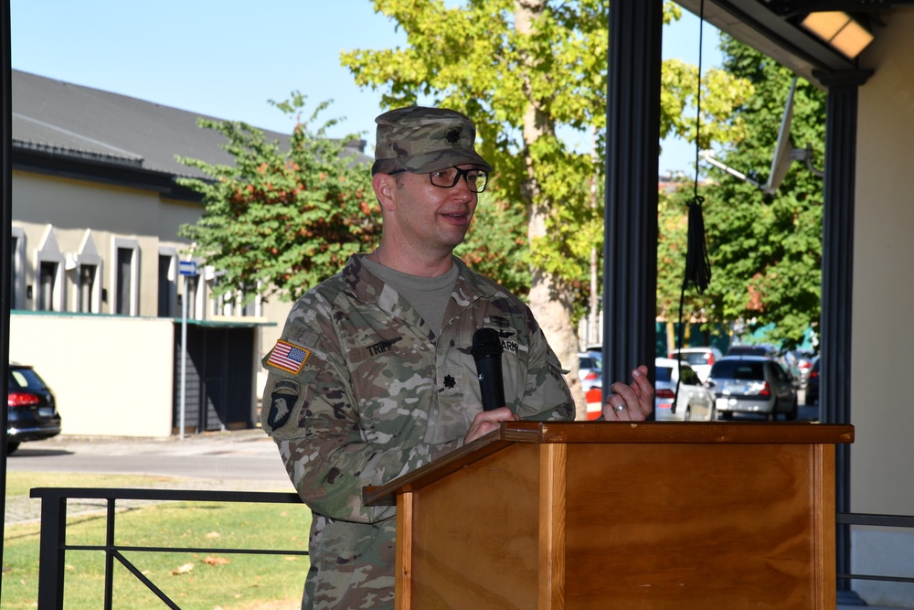 Public Health Activity – Italy Change of Command Ceremony