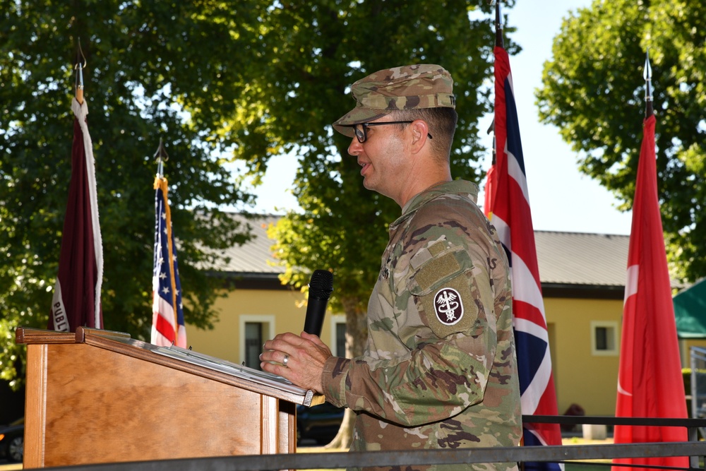Public Health Activity – Italy Change of Command Ceremony