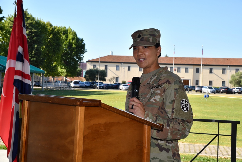 Public Health Activity – Italy Change of Command Ceremony