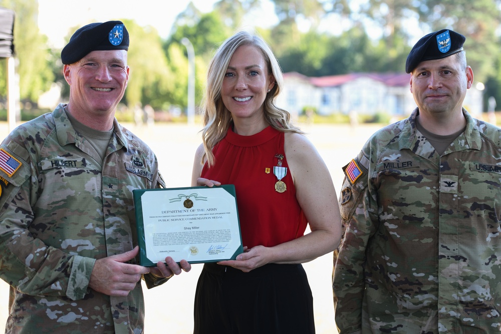 41st Field Artillery Brigade Change of Command