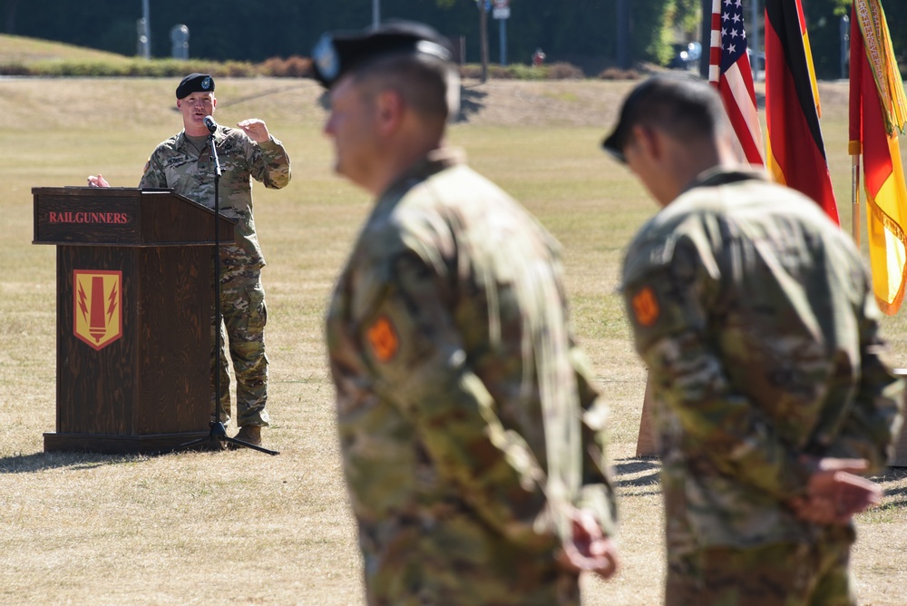 41st Field Artillery Brigade Change of Command