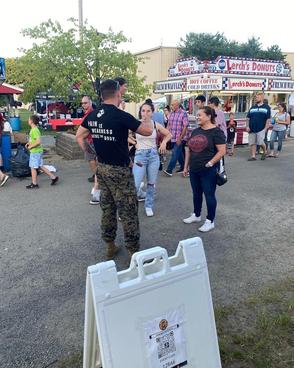 Cleveland Marines at Summit County Fair