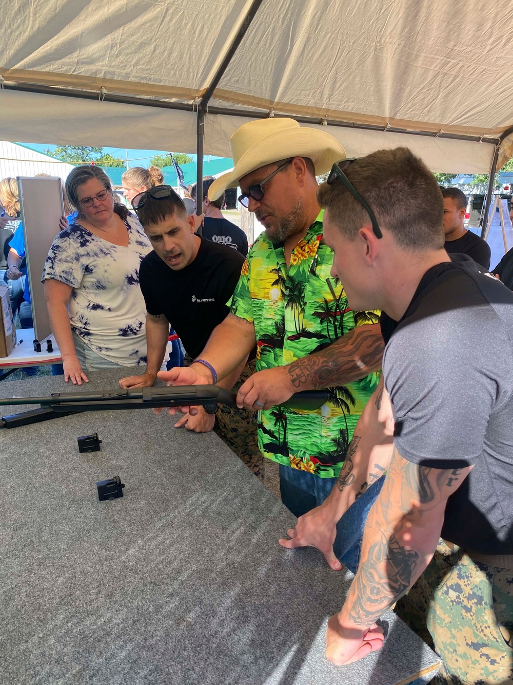 Cleveland Marines at Lake County Fair