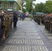 U.S. Soldiers participate in Polish military ceremony