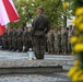 U.S. Soldiers participate in Polish military ceremony