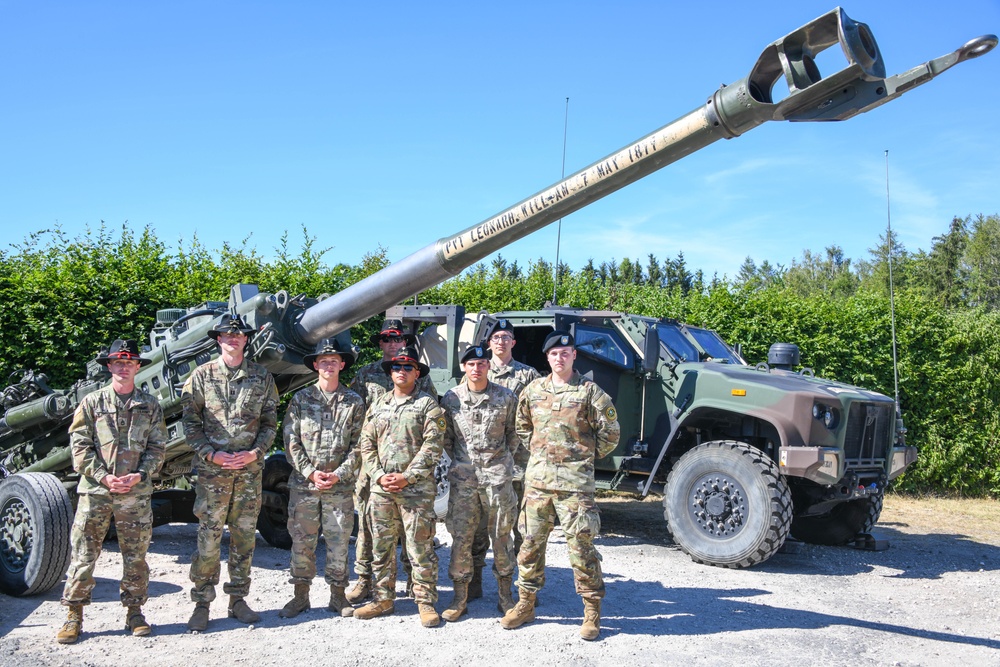 U.S. Soldiers build relationships with the city of Königstein