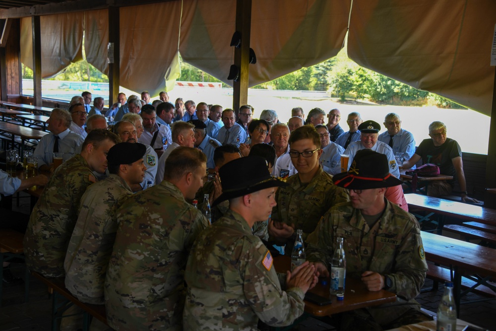 U.S. Soldiers build relationships with the city of Königstein