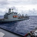 USS Chancellorsville Conducts a Replenishment-at-sea