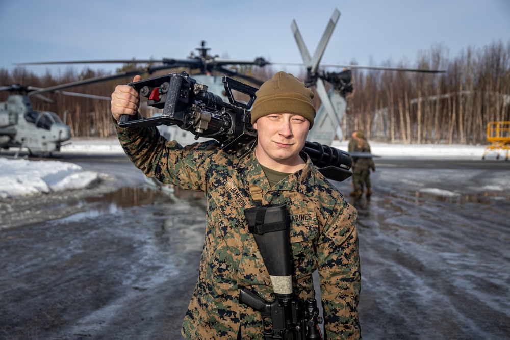 U.S. Marine from Boston participates in Exercise Cold Response 2022