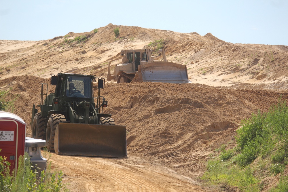 Army Reserve’s 390th Combat Engineers help with ongoing troop project at Fort McCoy