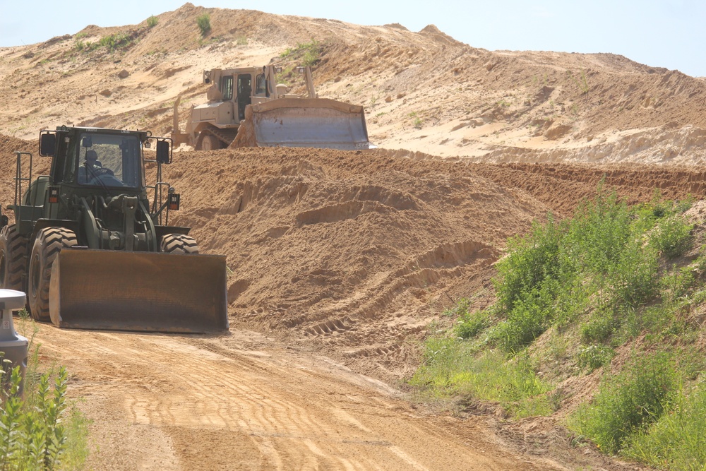 Army Reserve’s 390th Combat Engineers help with ongoing troop project at Fort McCoy