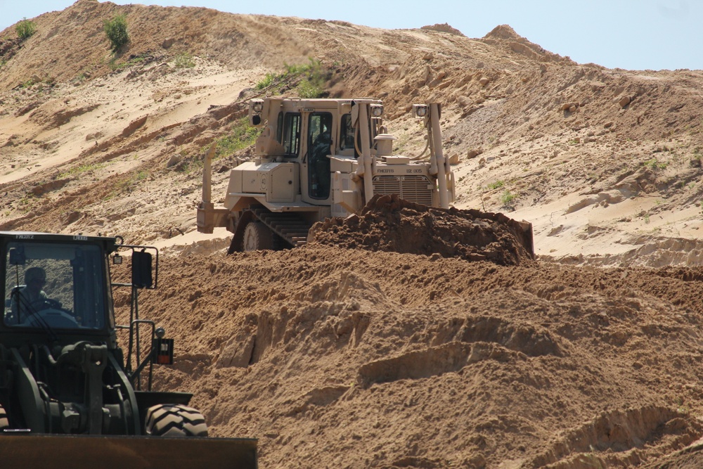 Army Reserve’s 390th Combat Engineers help with ongoing troop project at Fort McCoy