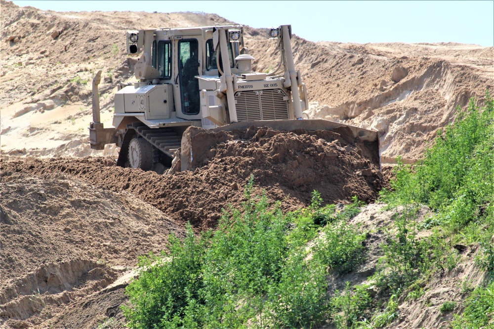 Army Reserve’s 390th Combat Engineers help with ongoing troop project at Fort McCoy