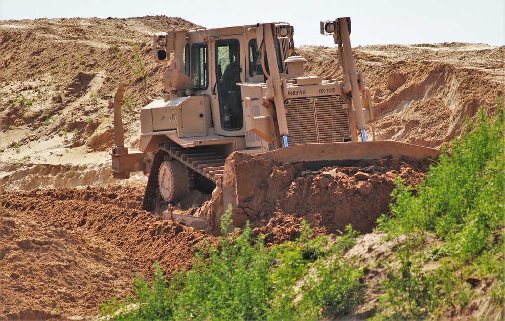 Army Reserve’s 390th Combat Engineers help with ongoing troop project at Fort McCoy
