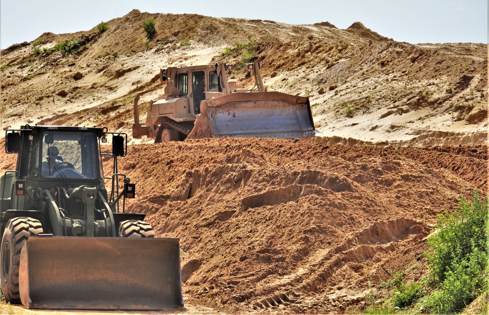 Army Reserve’s 390th Combat Engineers help with ongoing troop project at Fort McCoy