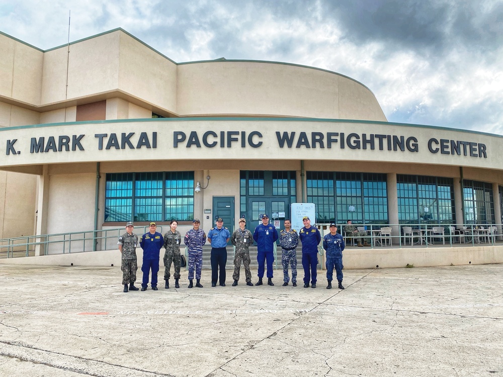 Partner Nations Pose for a Group Photo at RIMPAC 2022