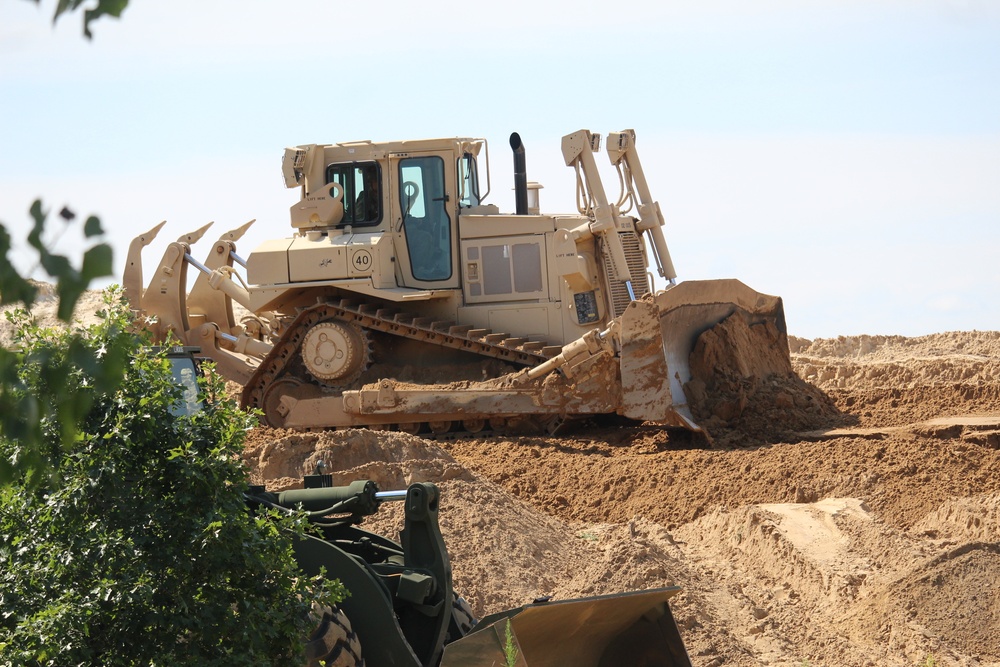 Army Reserve’s 390th Combat Engineers help with ongoing troop project at Fort McCoy