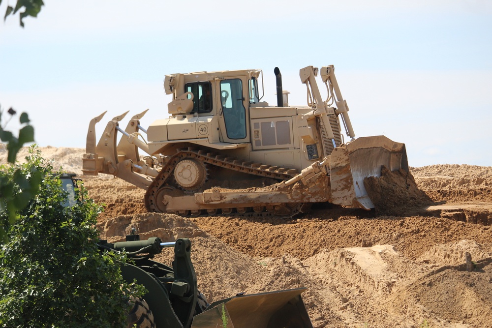 Army Reserve’s 390th Combat Engineers help with ongoing troop project at Fort McCoy