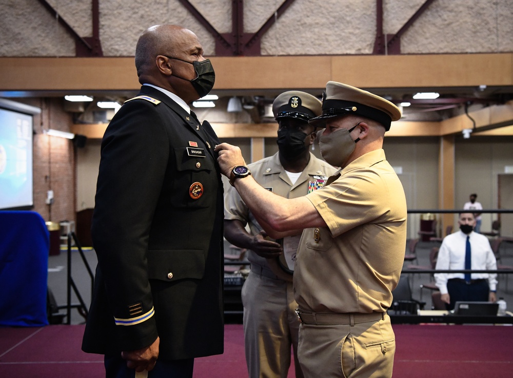 CWO5 Brashear Retires, honorarily appointed as a Navy Chief by 15th MCPON