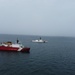 Coast Guard Cutters Healy and Kimball transit Arctic waters