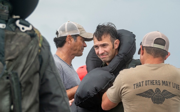 307th completes water survival training