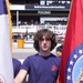 Marine Corps Poolees swear in at the Pocono Raceway