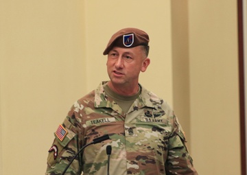 Security Force Assistance Command Change of Responsibility ceremony