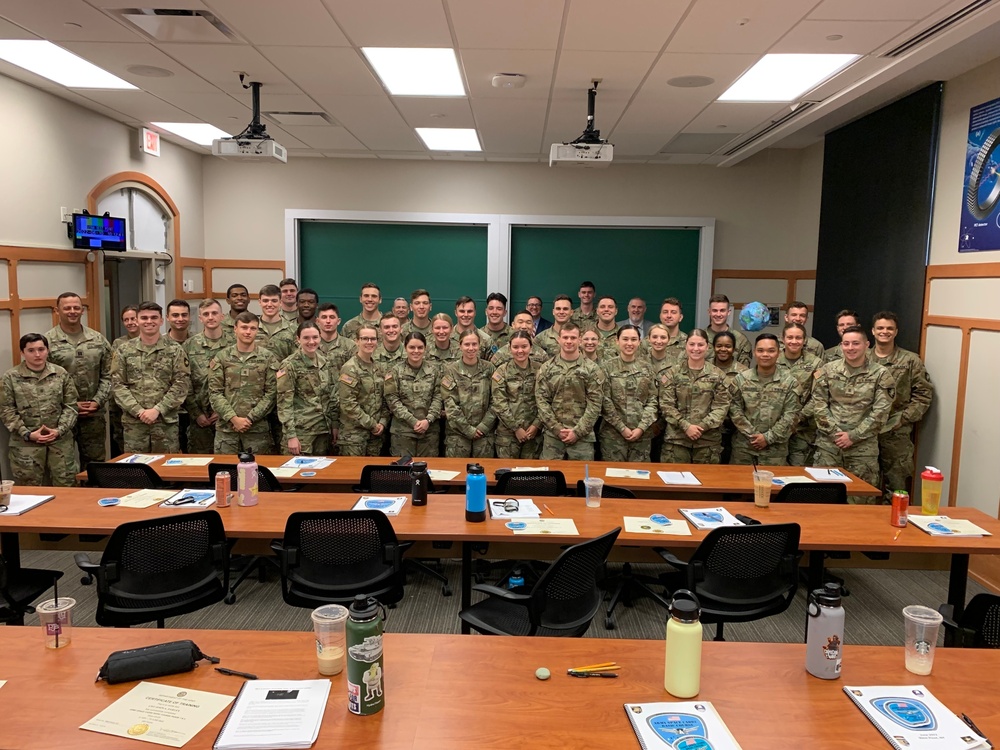 Cadets learn importance of space