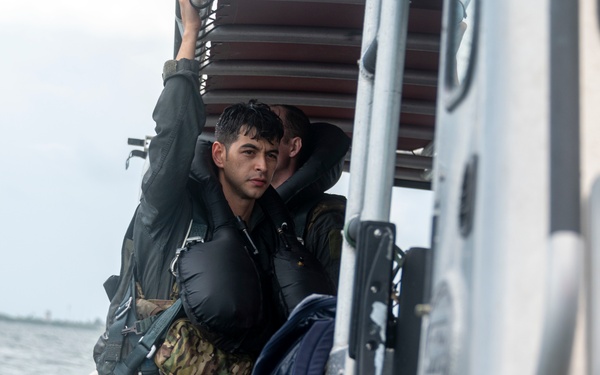 307th completes water survival training