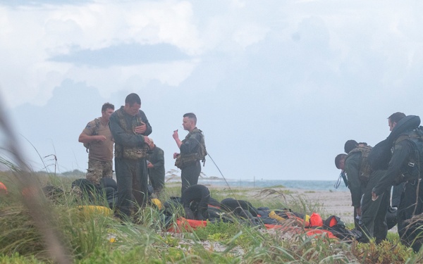307th completes water survival training